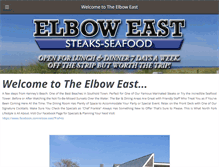 Tablet Screenshot of elboweast.com